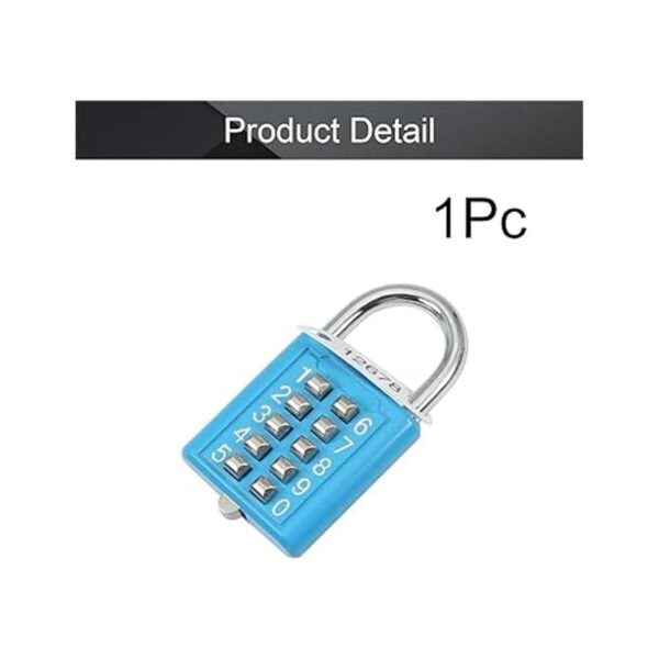 MroMax 1 candado de combinación de 10 dígitos para_4