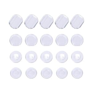 Maxdot 100 almohadillas para pendientes de 4 tamaños