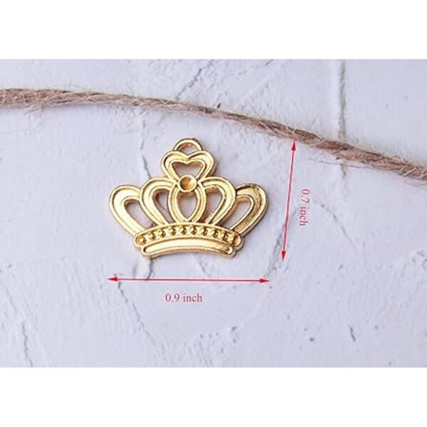 Ruwado 30 abalorios de corona para kit de fabricación de