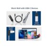 Itramax Cable de extensión USB C de ángulo recto de 0.66_6