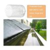 Lainrrew 3 Pcs Gutter Guard 3 Inch Flexible Aluminum