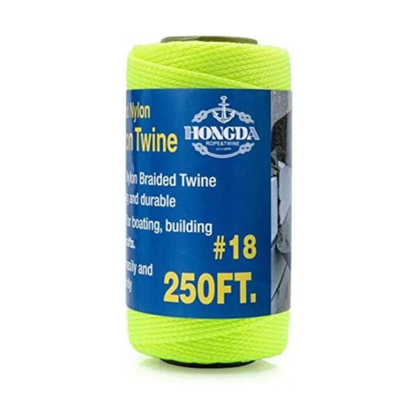 HONGDA Cuerda de nailon cuerda de nailon trenzada 18 de