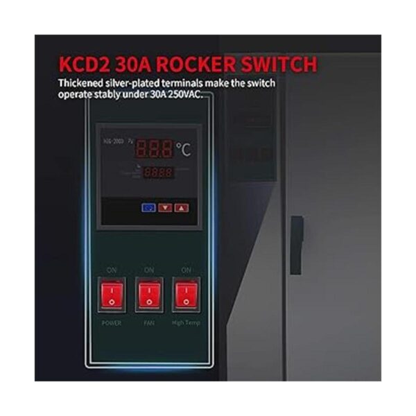 DaierTek Interruptor basculante KCD2 KCD4 de 30 A 250 V_2