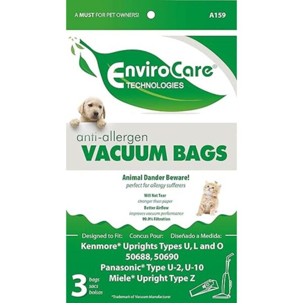 EnviroCare Bolsas de vacío antialérgenos de repuesto_2