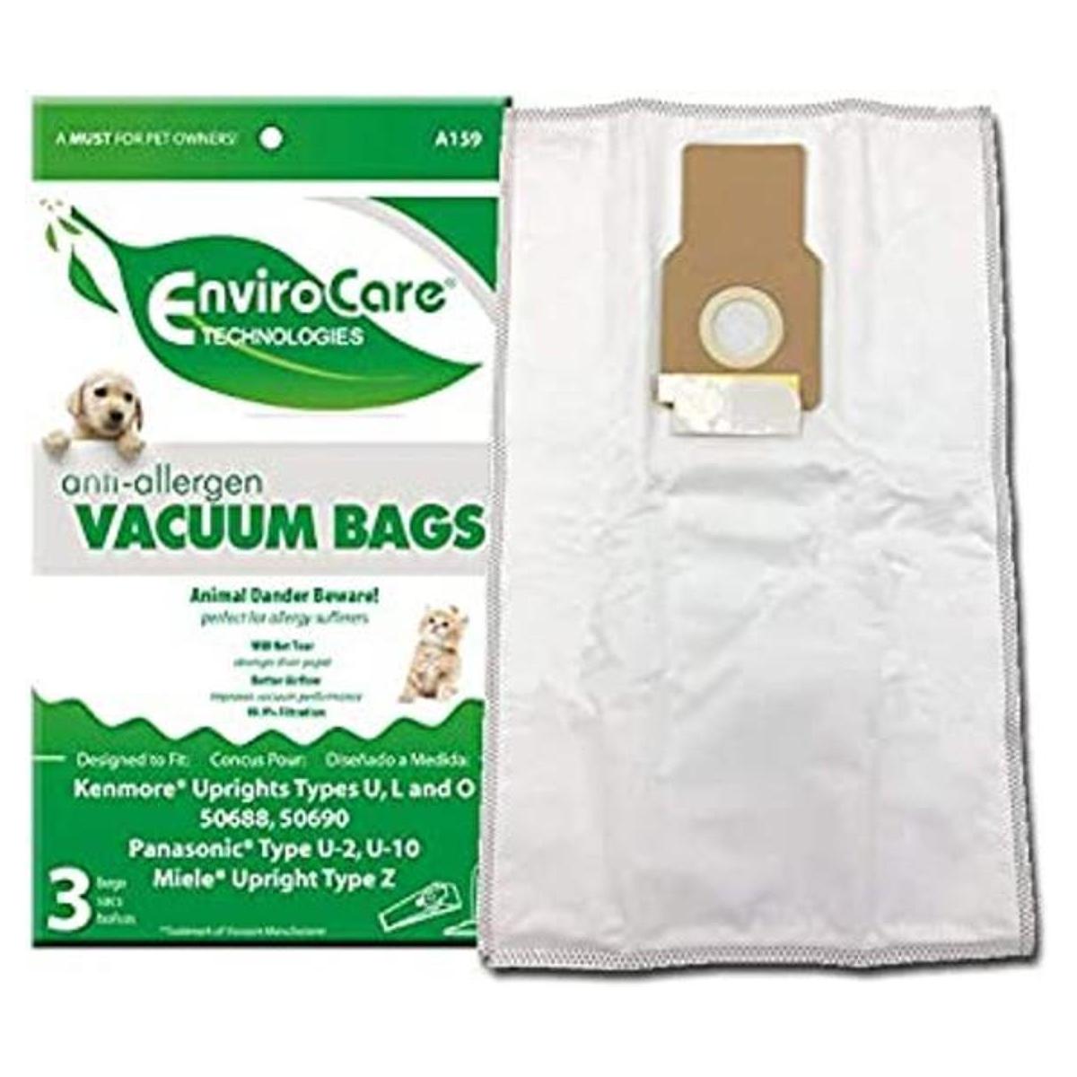 EnviroCare Bolsas de vacío antialérgenos de repuesto