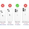 Tekcoo Funda tipo cartera compatible para iPhone 13 Pro_3
