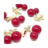 Honbay 10 colgantes de cerezo rojo de frutas para