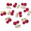 Honbay 10 colgantes de cerezo rojo de frutas para