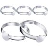 Anillos en blanco 20 anillos en blanco ajustables para