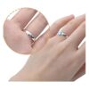 Anillos en blanco 20 anillos en blanco ajustables para