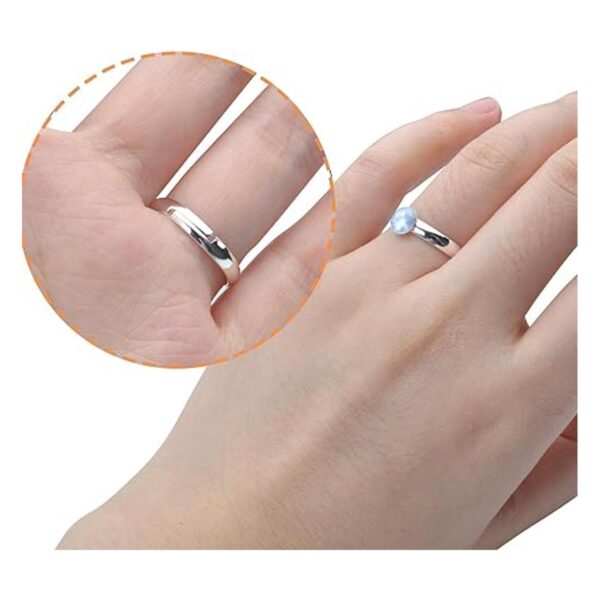 Anillos en blanco 20 anillos en blanco ajustables para