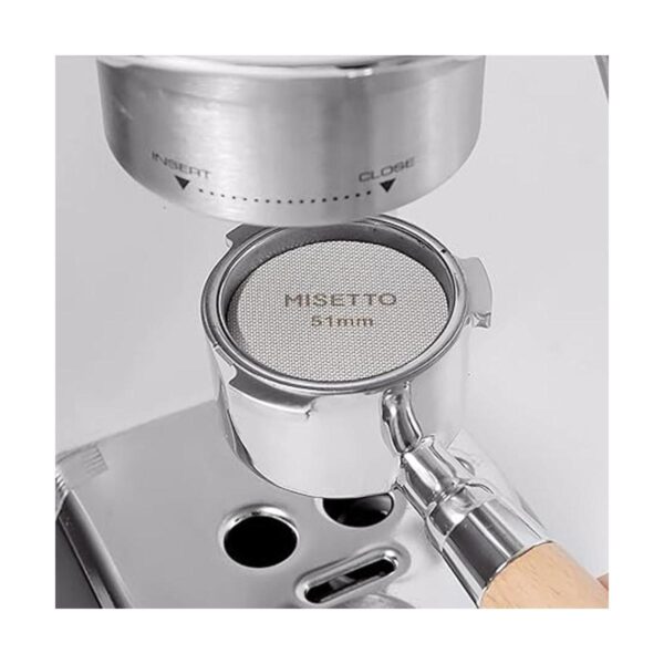 MISETTO SS Pantalla de disco espresso de 2.008 in 100