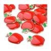 BronaGrand 40 dijes colgantes de manzana roja esmaltada de_4