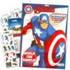 Marvel Avengers Captain America Libro para colorear y_1