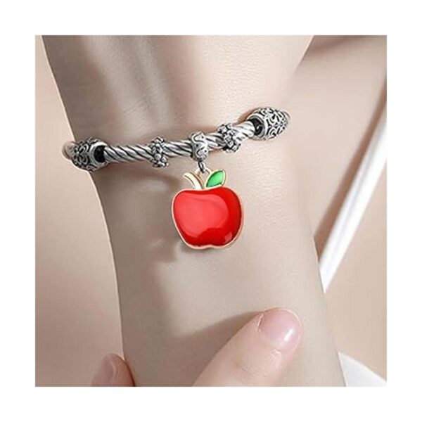 BronaGrand 40 dijes colgantes de manzana roja esmaltada de_6