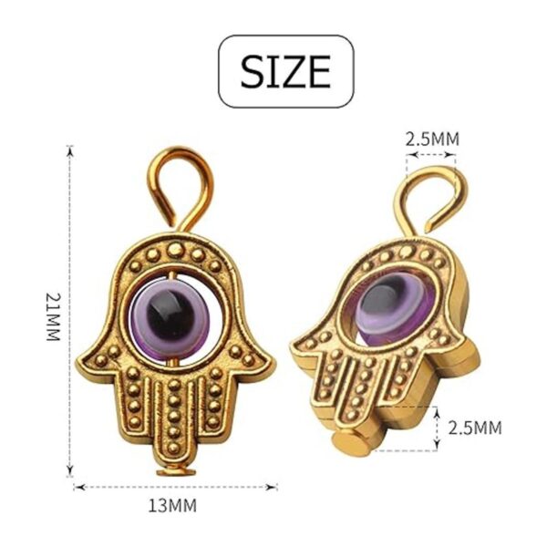 Hamsa Colgantes de mano 30 piezas de Fátima de mano de