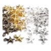 60pcs Antiguo Estrellas de Mar Encantos de Animales de Mar