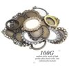Bandejas de bisel 3.53 oz ovaladas colgantes bandejas