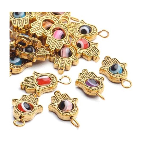 Hamsa Colgantes de mano 30 piezas de Fátima de mano de