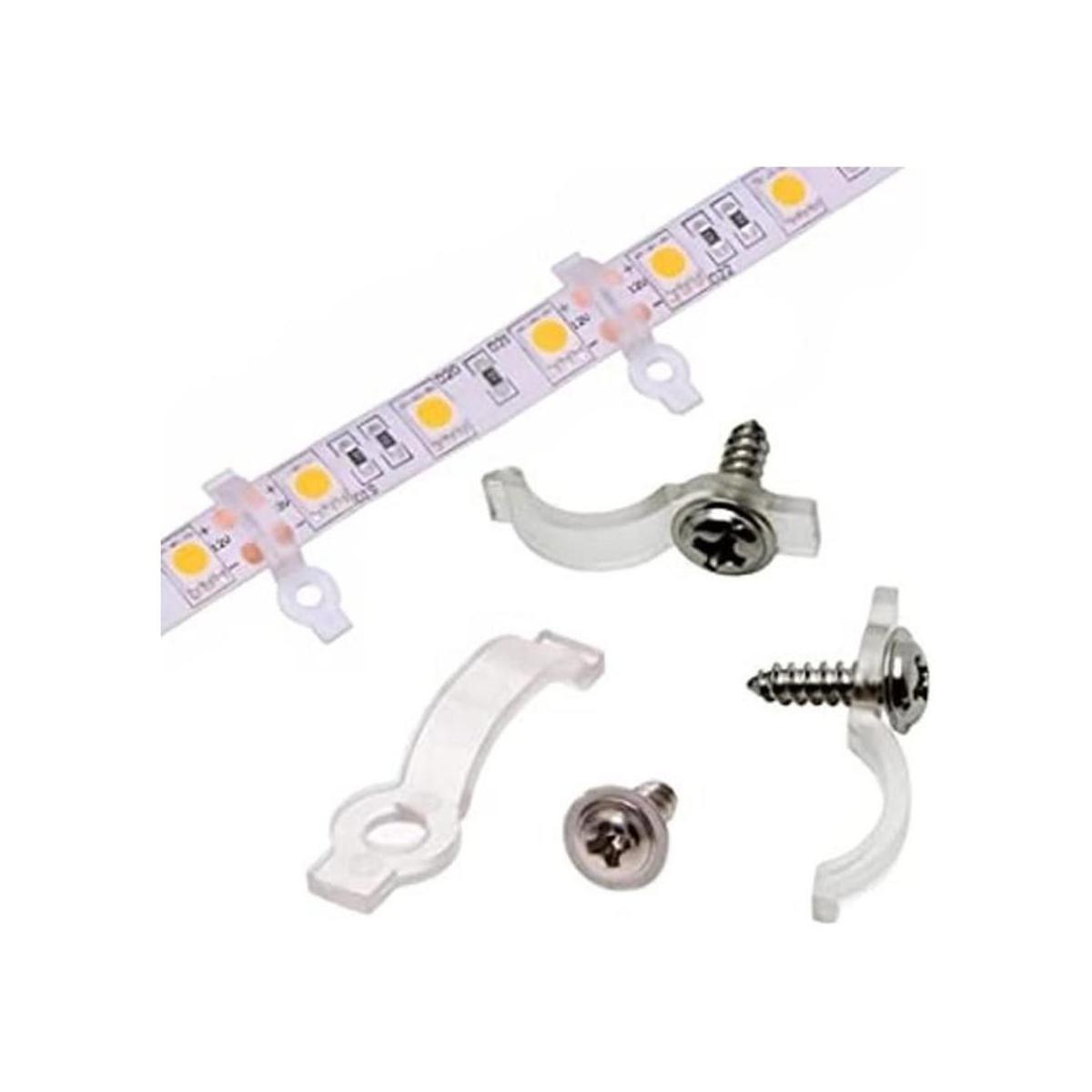 VIPMOON 100 soportes de montaje clips para 0.315 in de