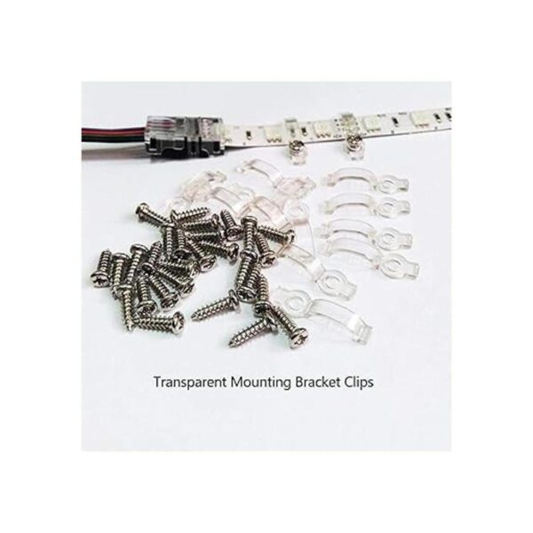 VIPMOON 100 soportes de montaje clips para 0.315 in de