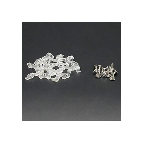 VIPMOON 100 soportes de montaje clips para 0.315 in de