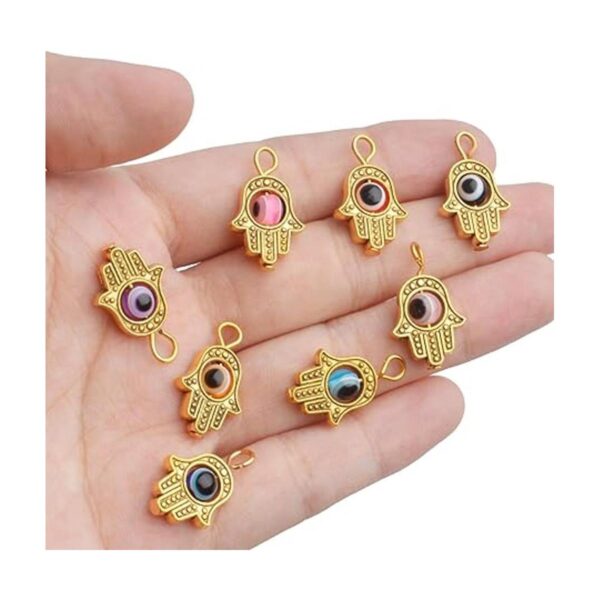 Hamsa Colgantes de mano 30 piezas de Fátima de mano de