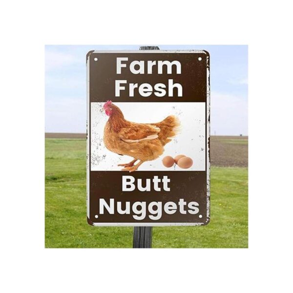 ANJOOY Cartel de lata de metal vintage Nuggets de_6