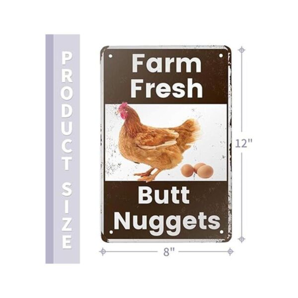ANJOOY Cartel de lata de metal vintage Nuggets de_2