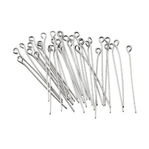 Pandahall 100 piezas de calibre 22 de acero inoxidable