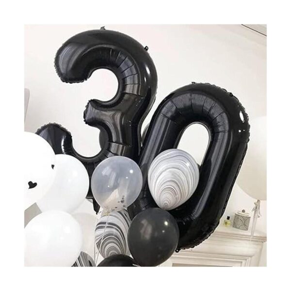 Globos de números gigantes de elfos de aluminio de tamaño_5