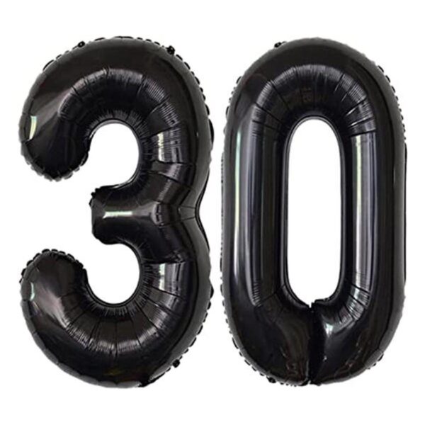 Globos de números gigantes de elfos de aluminio de tamaño_1