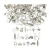72pcs Plata Antiguo Mixto Enfermera Encantos Enfermera Cap_1