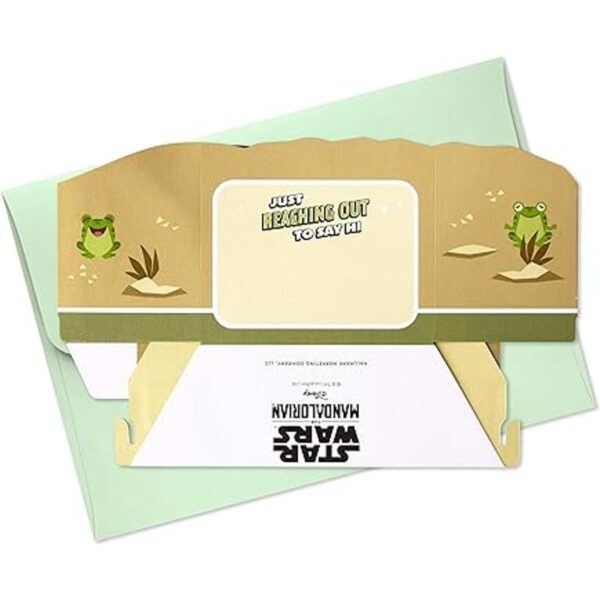 Star Wars Baby Yoda Tarjeta desplegable tarjeta de_6