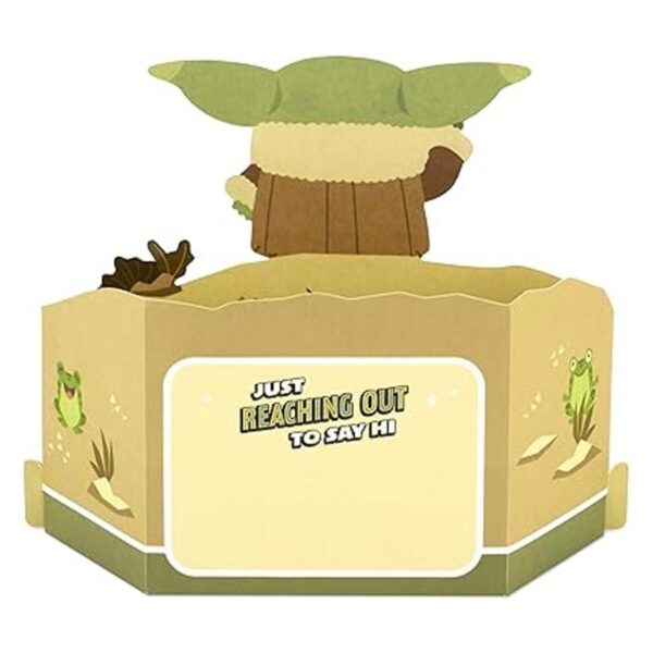 Star Wars Baby Yoda Tarjeta desplegable tarjeta de_2