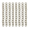 100 cadenas extensoras de bronce antiguo cadena de