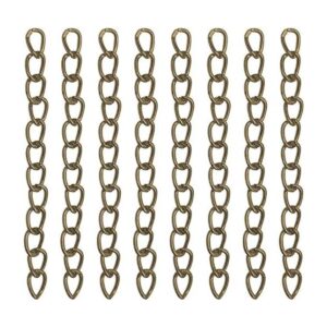 100 cadenas extensoras de bronce antiguo cadena de