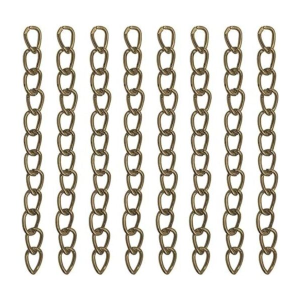 100 cadenas extensoras de bronce antiguo cadena de