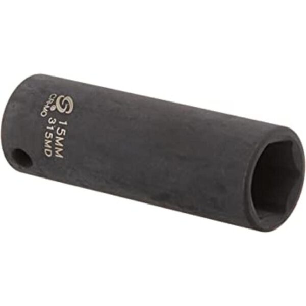 Sunex 315md Llave de vaso de impacto 38 0.591 in