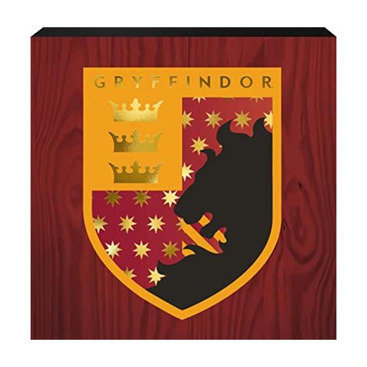 Spoontiques Gryffindor Box Cartel con texto en inglés