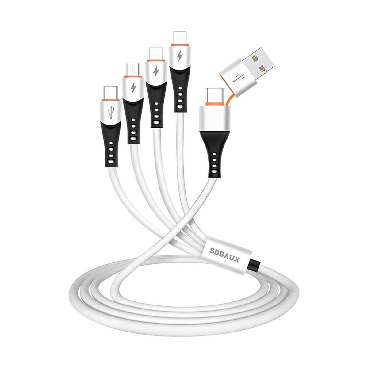 SDBAUX Cable de carga de micro puerto USB A a USB C Multi