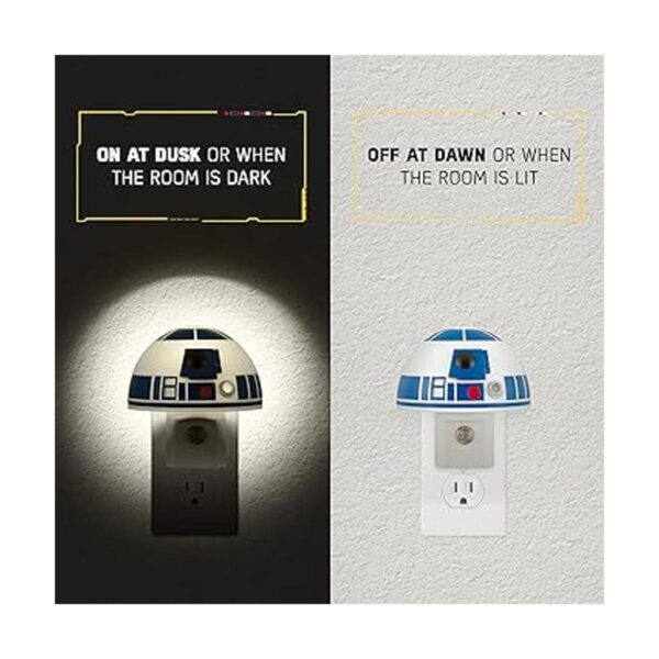 Star Wars Mini R2D2 Luz de Noche LED Edición_2