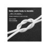 SDBAUX Cable de carga de micro puerto USB A a USB C Multi_5