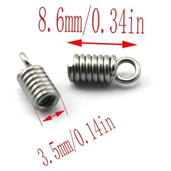 LQ Industrial Cord End Cap 100pcs Acero Inoxidable_2