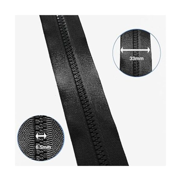 Sawoake 2 cremalleras separadas 5 de 14 pulgadas para_5