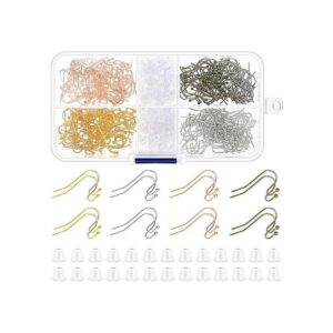 Audab Ganchos para aretes kit de fabricación de aretes_1