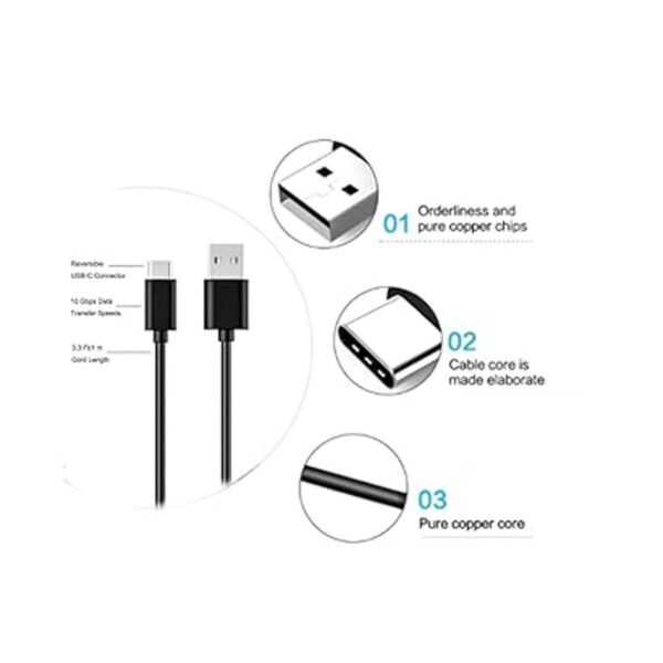 Cable de carga tipo C para Sony WH1000XM4 WH1000XM3_4
