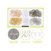 Audab Ganchos para aretes kit de fabricación de aretes_3