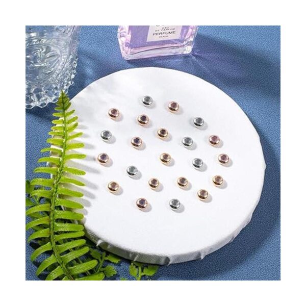 PH PandaHall 60 cuentas de tope de 3 colores de 0.315 in