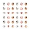 PH PandaHall 60 cuentas de tope de 3 colores de 0.315 in
